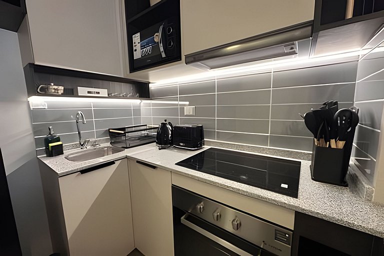 Oceana Suites: departamento cerca del Parque O'Higgins