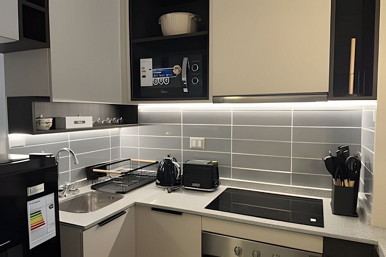 Oceana Suites: departamento cerca del Parque O'Higgins