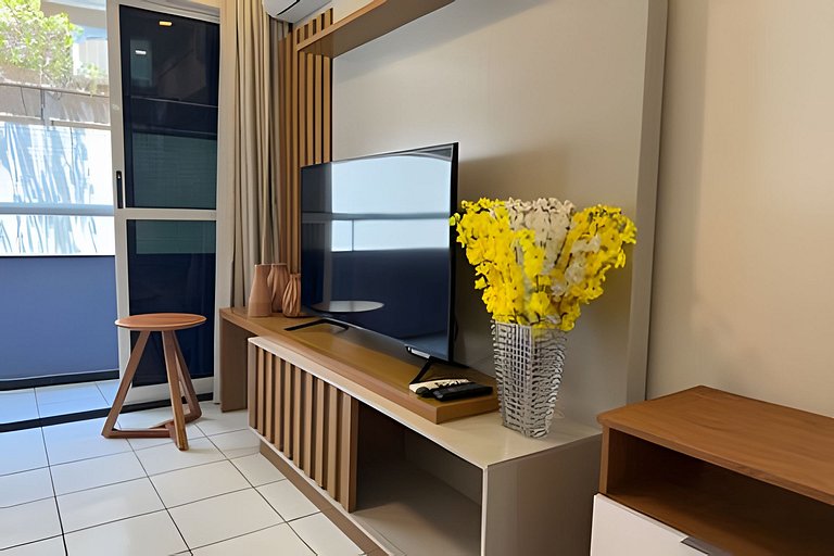 Oceanfront apartment, Ponta Negra