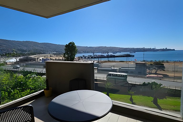 Incrível apartamento em Muelle Barón, Valparaíso.