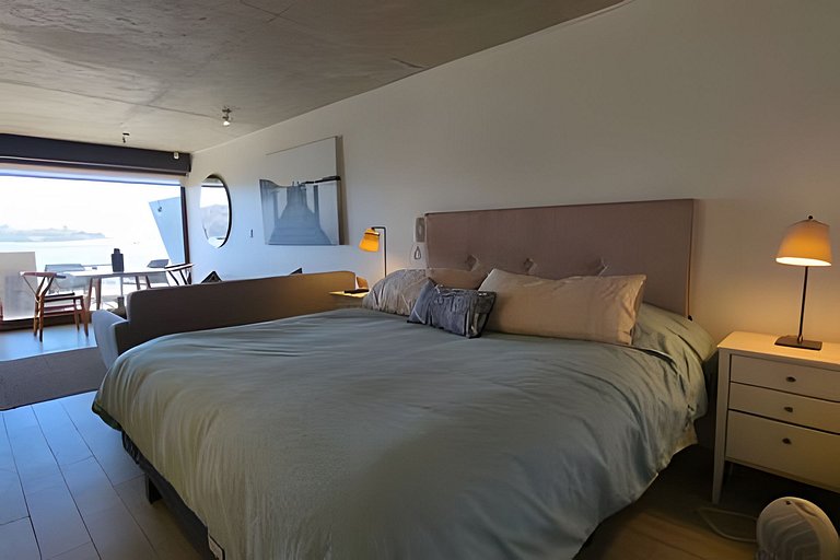 Increíble departamento en Muelle Baron, Valparaíso.