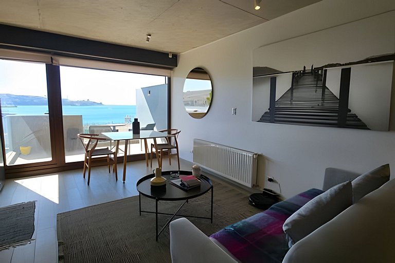 Increíble departamento en Muelle Baron, Valparaíso.