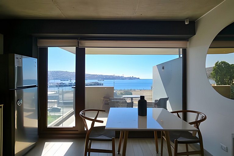 Increíble departamento en Muelle Baron, Valparaíso.