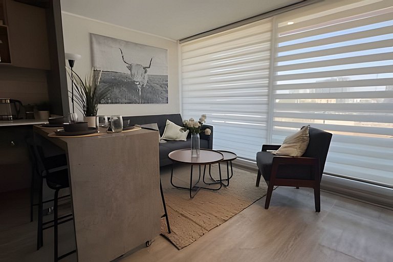 Oceana Suites: Ecos de Luz, Ñuñoa.