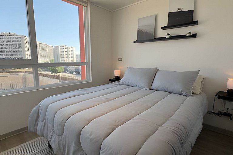 Oceana Suites: Ecos de Luz, Ñuñoa.