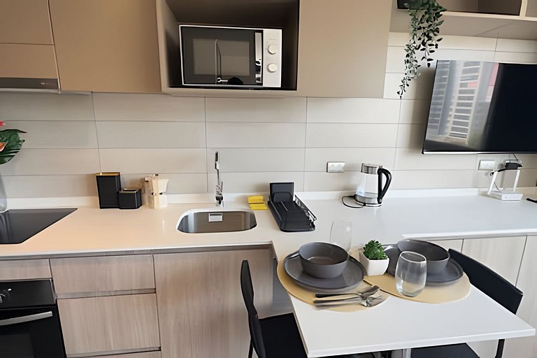 Oceana Suites: Ecos de Luz, Ñuñoa.