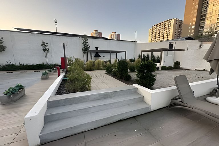 Oceana Suites: Ecos de Luz, Ñuñoa.