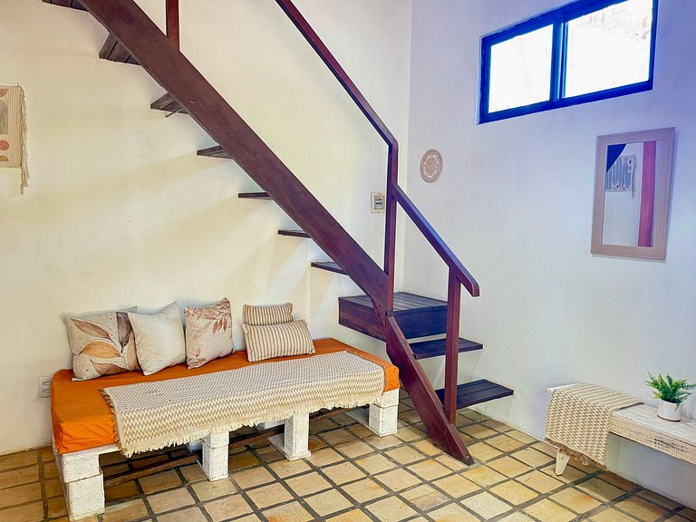 Casa tropical em Tibau do Sul.