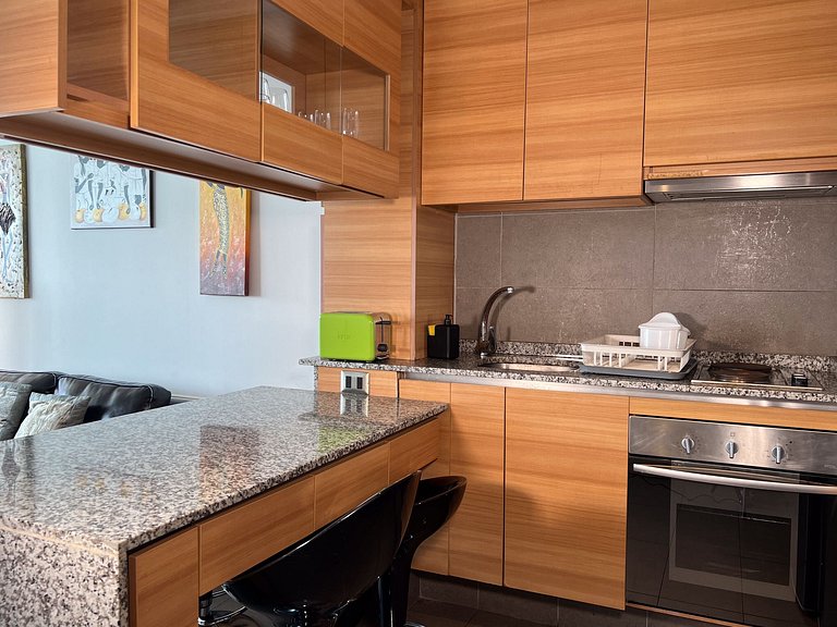 Apartment with ocean view in Costa de Montemar.