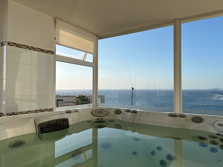 Departamento con vista al mar en Costa de Montemar.