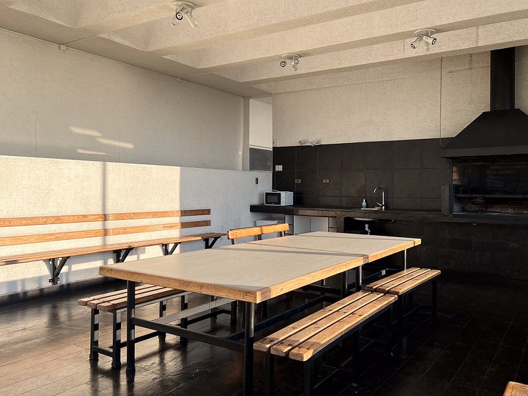 Apartamento com vista para o mar em Costa de Montemar.