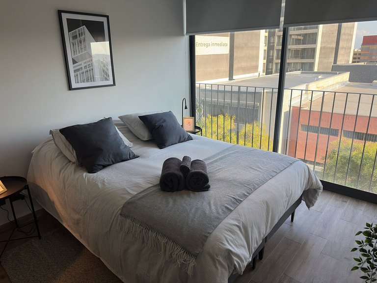 Increíble departamento con excelente conectividad, Santiago