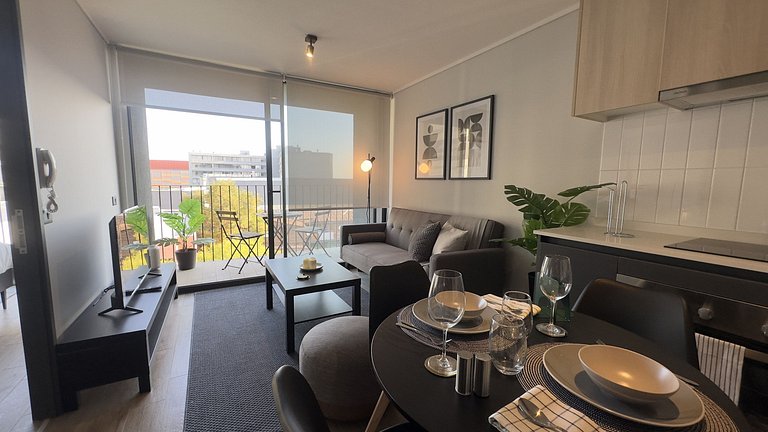 Increíble departamento con excelente conectividad, Santiago