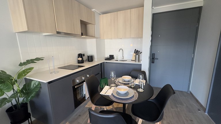 Increíble departamento con excelente conectividad, Santiago