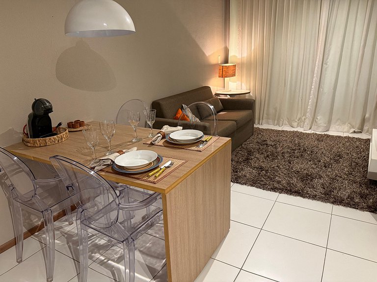 Apartment with incredible pools, Barra de São Miguel.