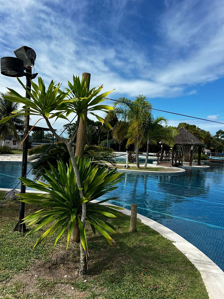 Apartment with incredible pools, Barra de São Miguel.