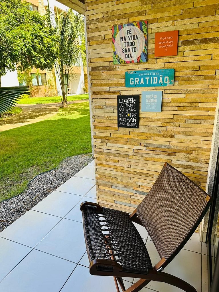 Apartment with incredible pools, Barra de São Miguel.