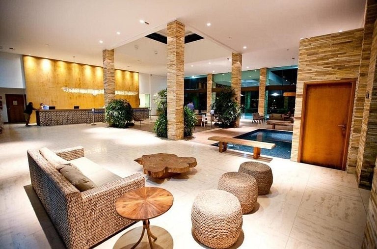 Apartment with incredible pools, Barra de São Miguel.