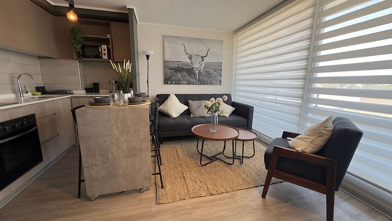 Oceana Suites: Ecos de Luz, Ñuñoa.