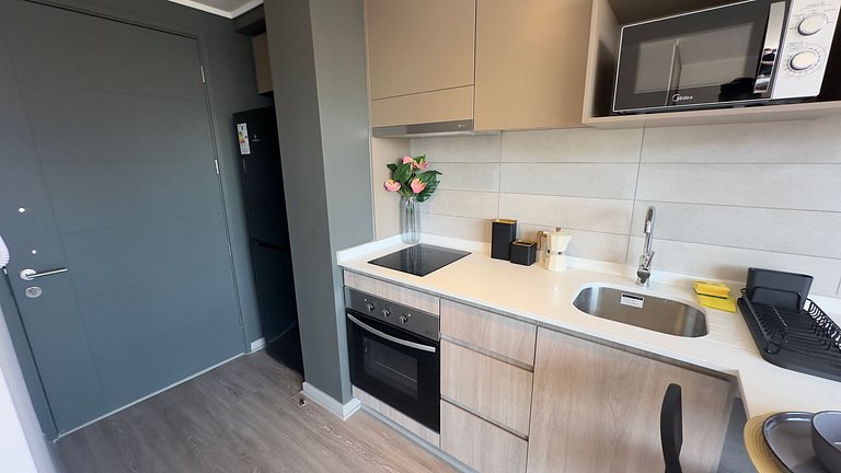 Excellent studio apartment at Ñuble Metro.