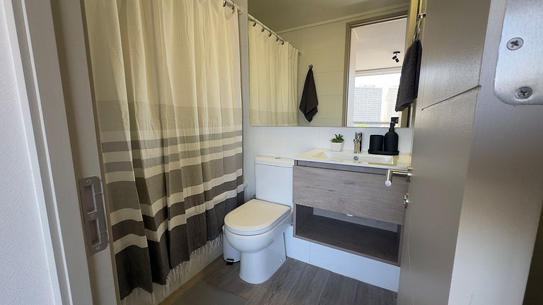 Excellent studio apartment at Ñuble Metro.