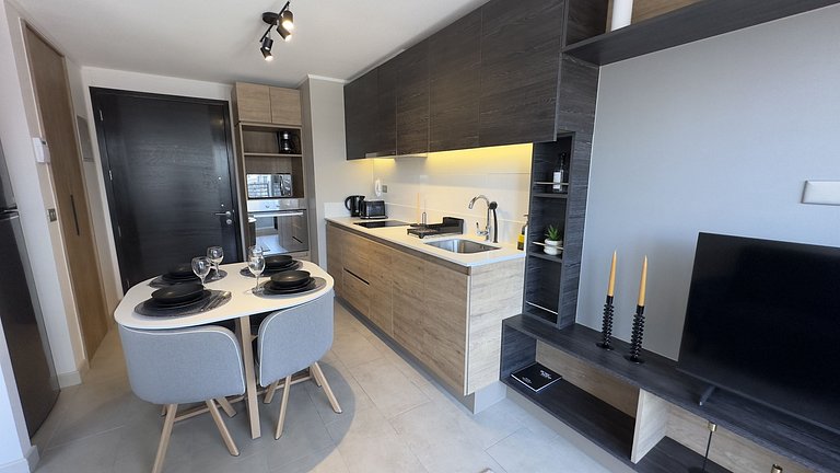 Wonderful apartment steps from the metro, Ñuñoa.