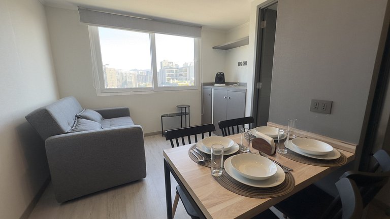 Apartamento com excelente localização em Ñuñoa.