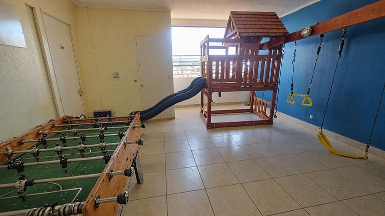 Apartamento a passos do metrô em Estación Central.