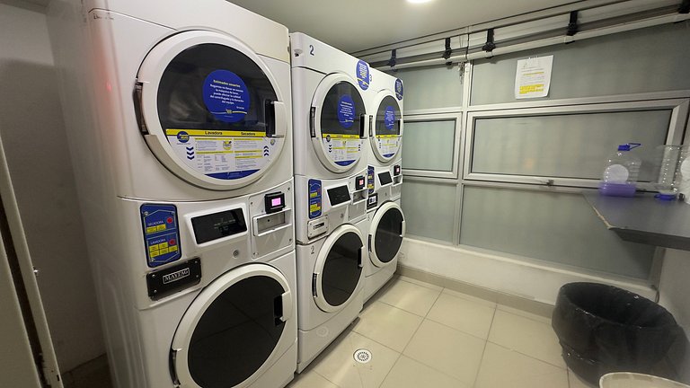 Apartamento a passos do metrô em Estación Central.