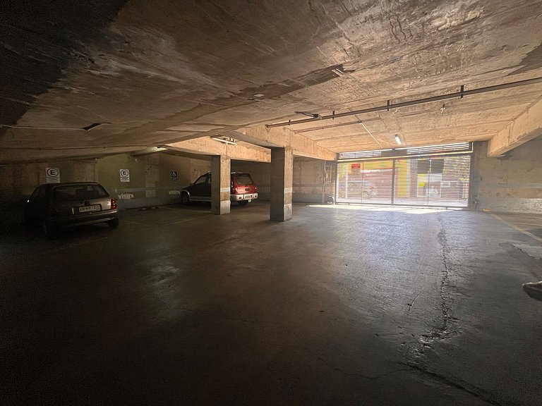 Studio apartment steps from Parque Almagro Metro.