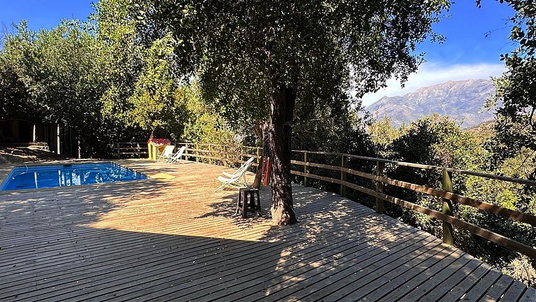 Increíble casa en Bosques de Aculeo.