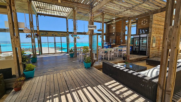 Apartment with incredible artificial lagoon, La Serena.