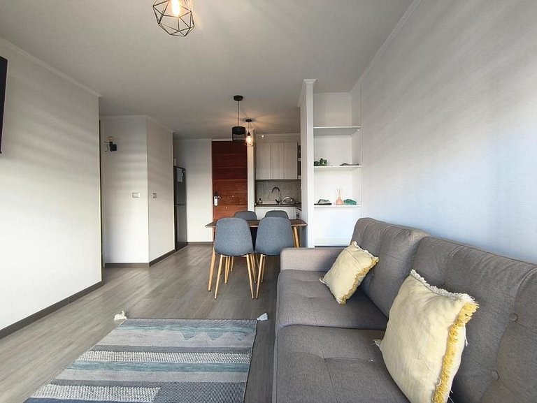 Apartamento a minutos do Faro Monumental, La Serena.