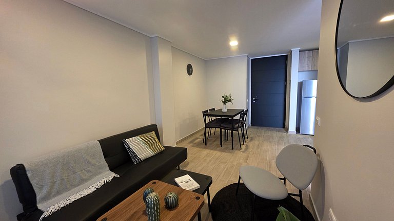 Apartamento a passos do metrô e do Centro Cultural La Moneda