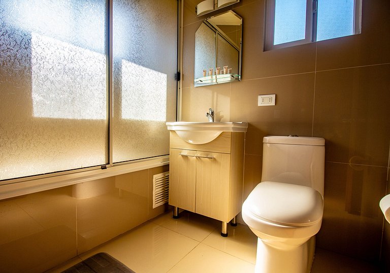 Cabana em complexo privado, a passos do mar, Curanipe.