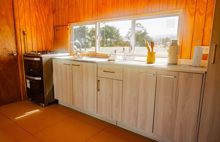 Cabana em complexo privado, a passos do mar, Curanipe.