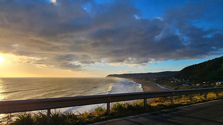 Cabaña en complejo privado, a pasos del mar, Curiñanco.