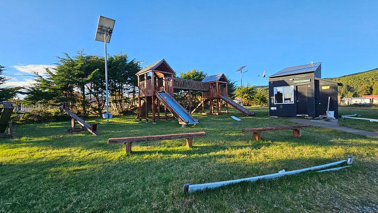 Cabana em complexo privado, a passos do mar, Curanipe.