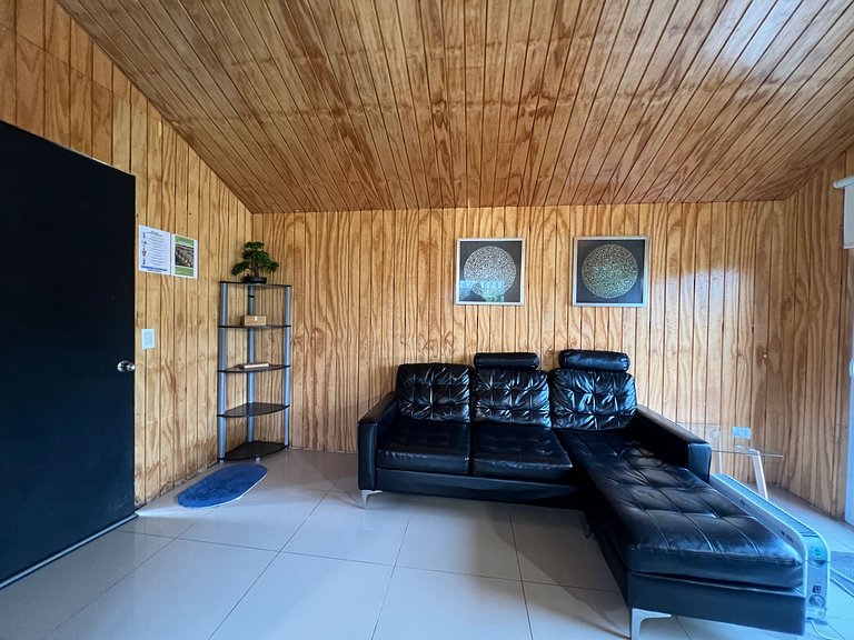 Cabana em complexo privado, a passos do mar, Curanipe.