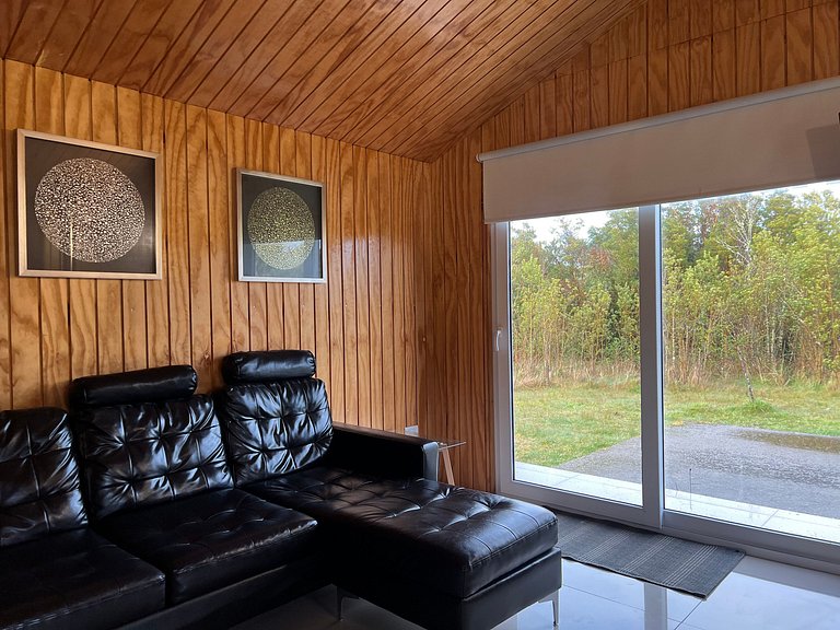 Cabin in a private complex, steps from the sea, Curanipe.