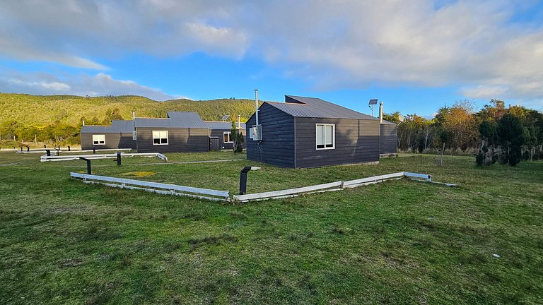 Cabin in a private complex, steps from the sea, Curanipe.