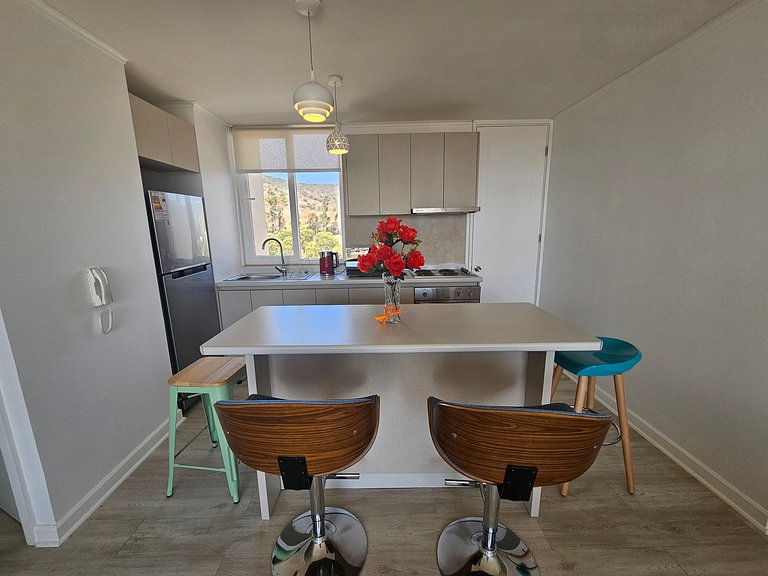 Incrível apartamento em Punta Puyai.