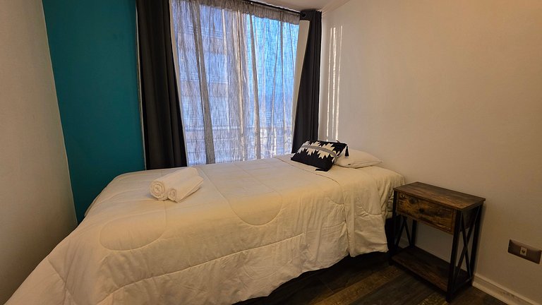 Apartamento de frente para o mar ideal para quem trabalha na