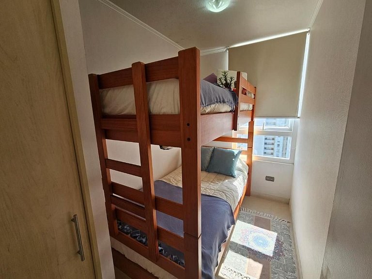 Family apartment meters from Enjoy Coquimbo.