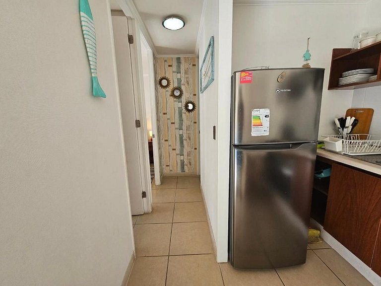 Family apartment meters from Enjoy Coquimbo.