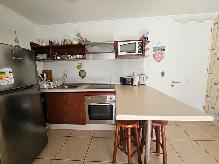 Apartamento familiar a poucos metros do cassino