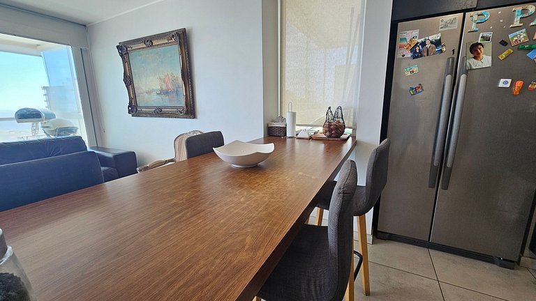 Departamento con vista al mar, a pasos de las Dunas de Concó
