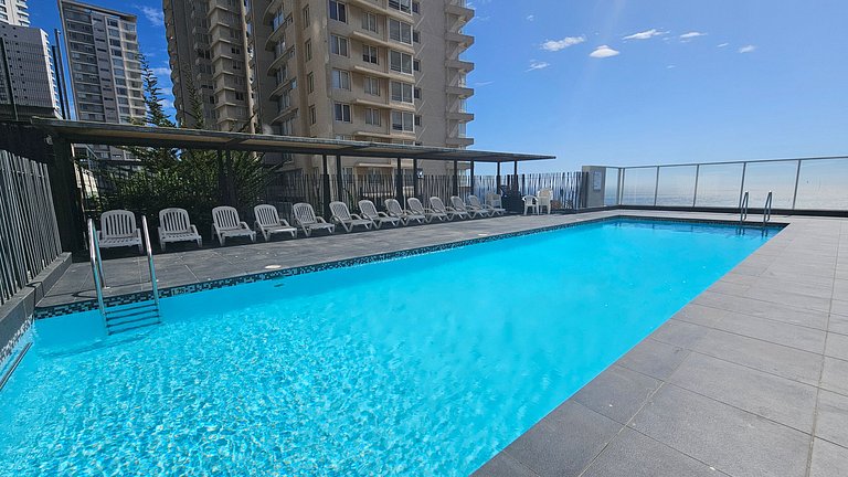 Departamento con vista al mar, a pasos de las Dunas de Concó