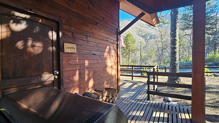 Incredible family cabin in Corralco.