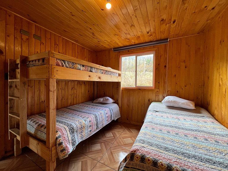 Cabana familiar em Licanray.